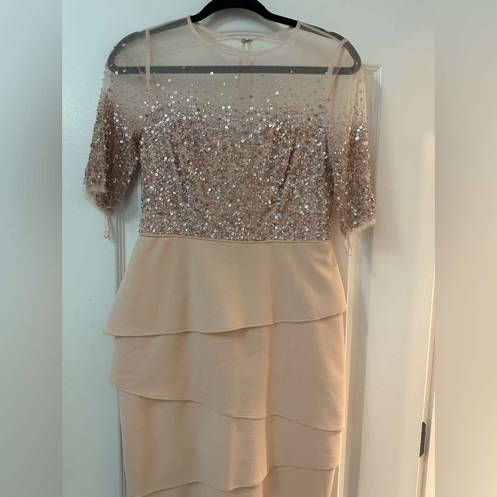 Beautiful ombré sequin knee legnth dress
